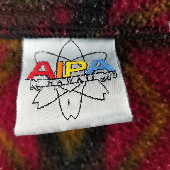 Vintage Ben Aipa Surd Aztec Print Fleece Size Large Made In USA - Picture 8 of 9